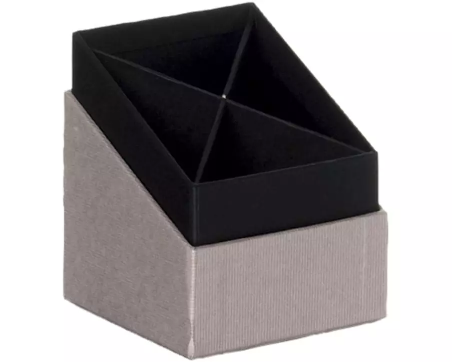 Rössler Stiftehalter S.O.H.O. Taupe 8.6 x 10 x 8.6 cm