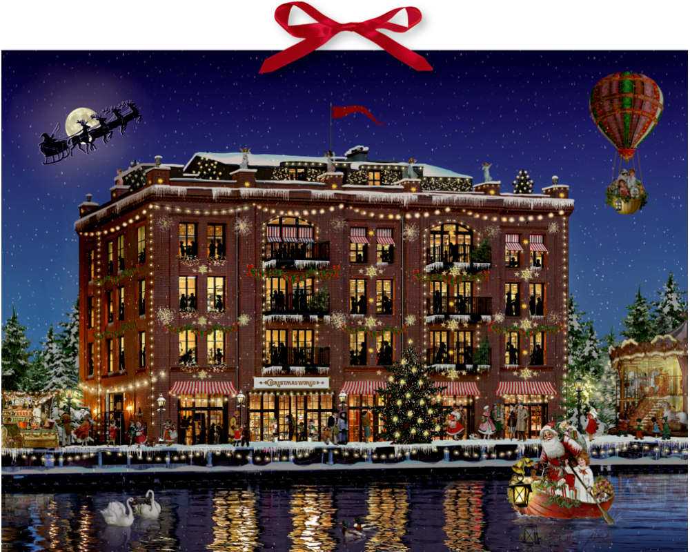 COPPENRATH Wandkalender 95270 Willkommen im Weihnachtshaus