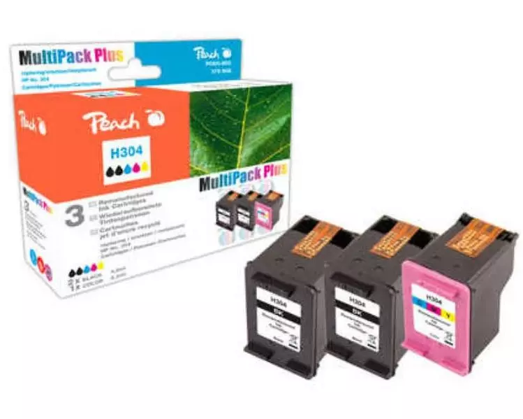 Peach Tintenset HP Nr. 304