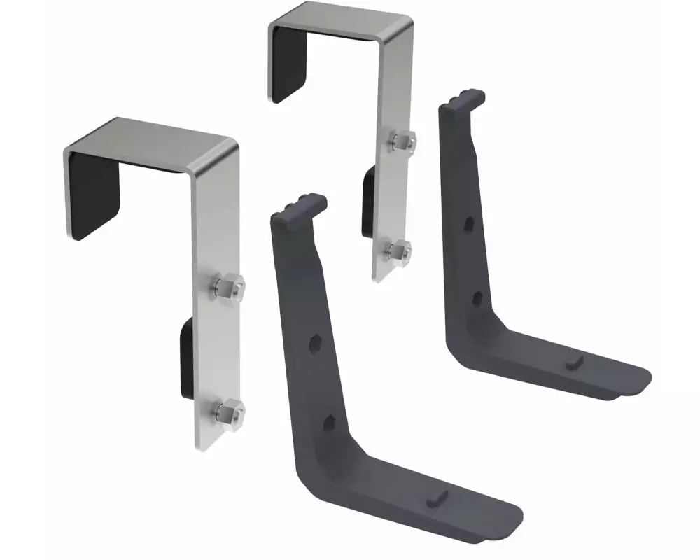 Gusta Garden Balkonhalterung HARRY HERBS, 40 mm, Schwarz