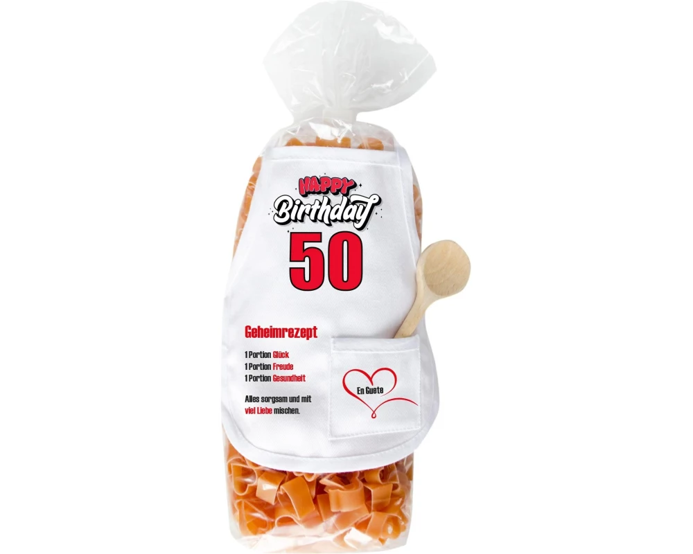 Trendcompany Pasta 50. Geburtstag