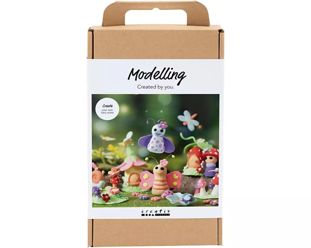 Creativ Company Bastelset Fee, Pastellfarben