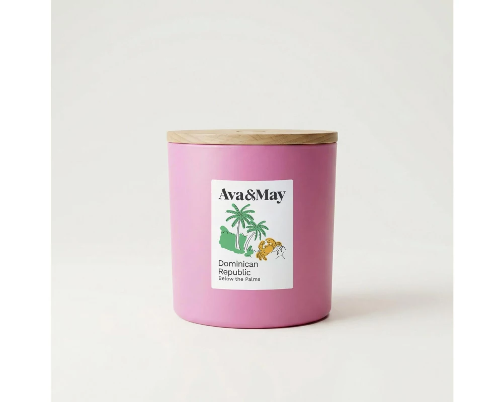 AVA & MAY Duftkerze Dominikanische Republik 410 g