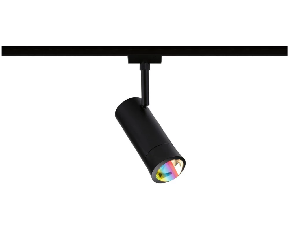 Paulmann URail LED Spot Tarie RGBW Zigbee, 4.5W, schwarz matt
