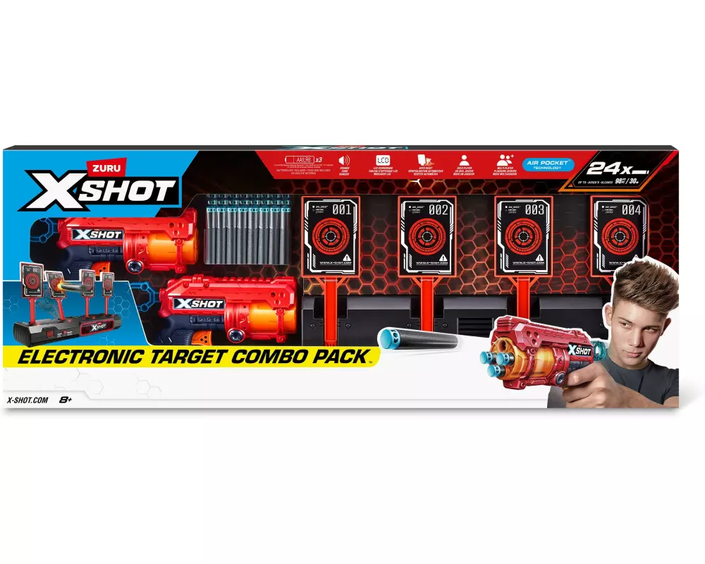 X-Shot X-Shot Interaktive Zielscheibe & Fury 4
