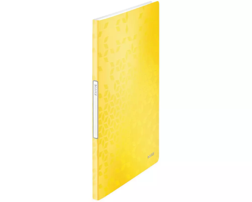 Leitz Sichtbuch WOW Gelb, mit 20 Sichthüllen