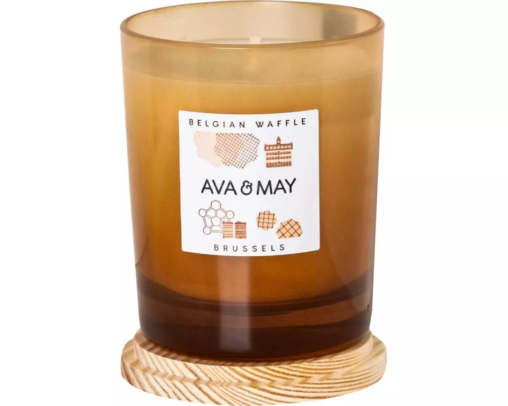 AVA & MAY Duftkerze Belgian Waffle 180 g