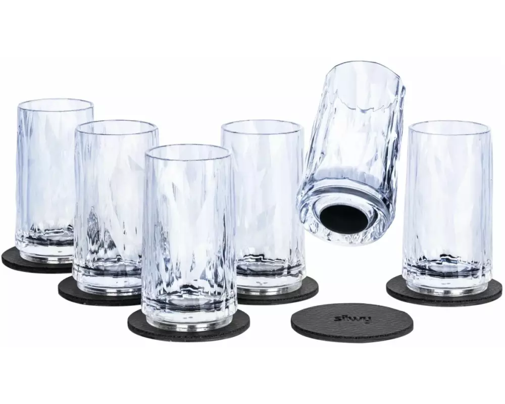 Silwy Magnet-Kunststoffgläser Shot