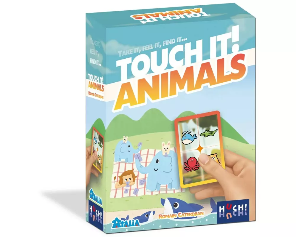 HUCH! Kartenspiel TOUCH IT Tiere DE/FR