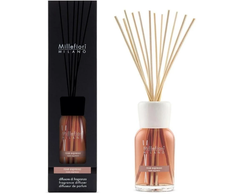 Millefiori Duftstäbchen Rose Espresso 500 ml