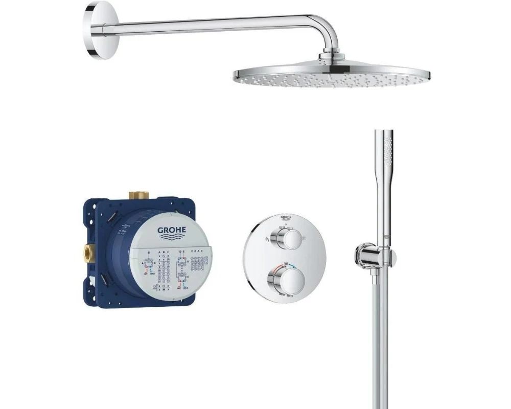 GROHE Precision SmartControl Unterputz-Duschsystem rd 310
