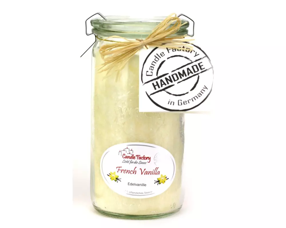 Candle Factory Duftkerze French Vanilla Mini Jumbo