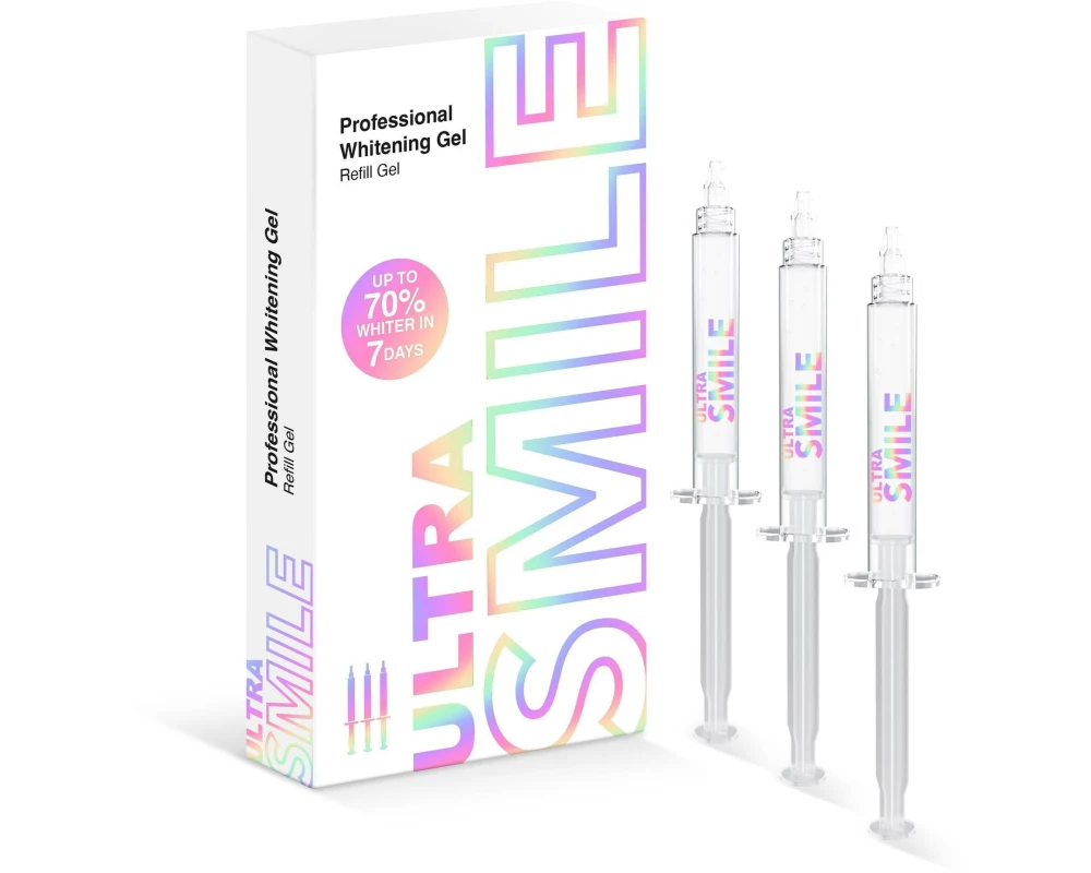 Ultrasmile Bleaching Professional Whitening Gel 3x 3 ml