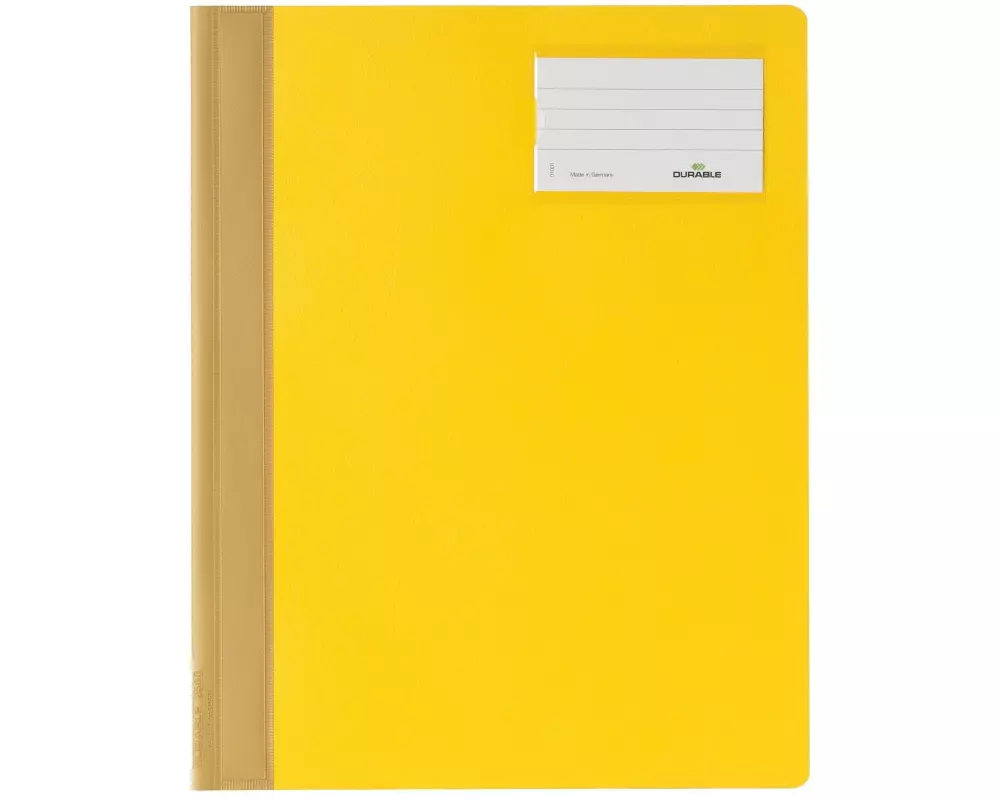 DURABLE Schnellhefter Extrabreit A4 Gelb, 1 Stück
