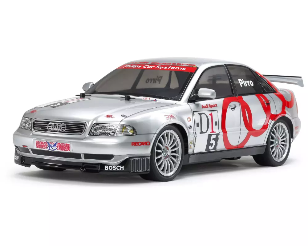 Tamiya Tourenwagen Audi A4 Quattro Touring TT-01E Bausatz, 1:10