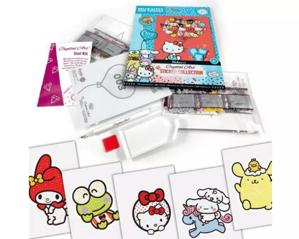 CRAFT Buddy Crystal Art Sticker Album Starter Pack