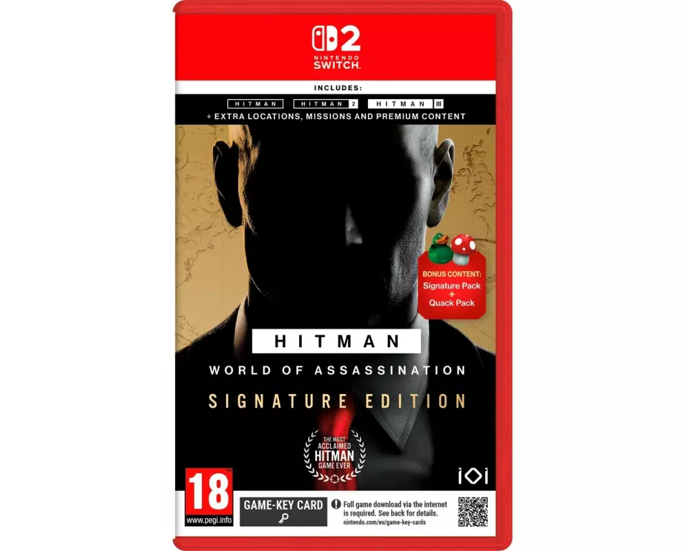 GAME HITMAN World of Assassination (Game-Key Card)
