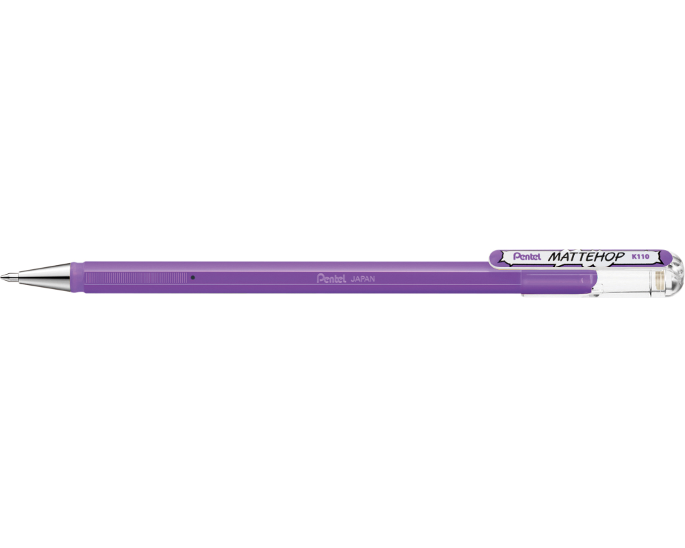 PENTEL Rollerball Mattehop 0.5mm K110-VV2X hellviolett