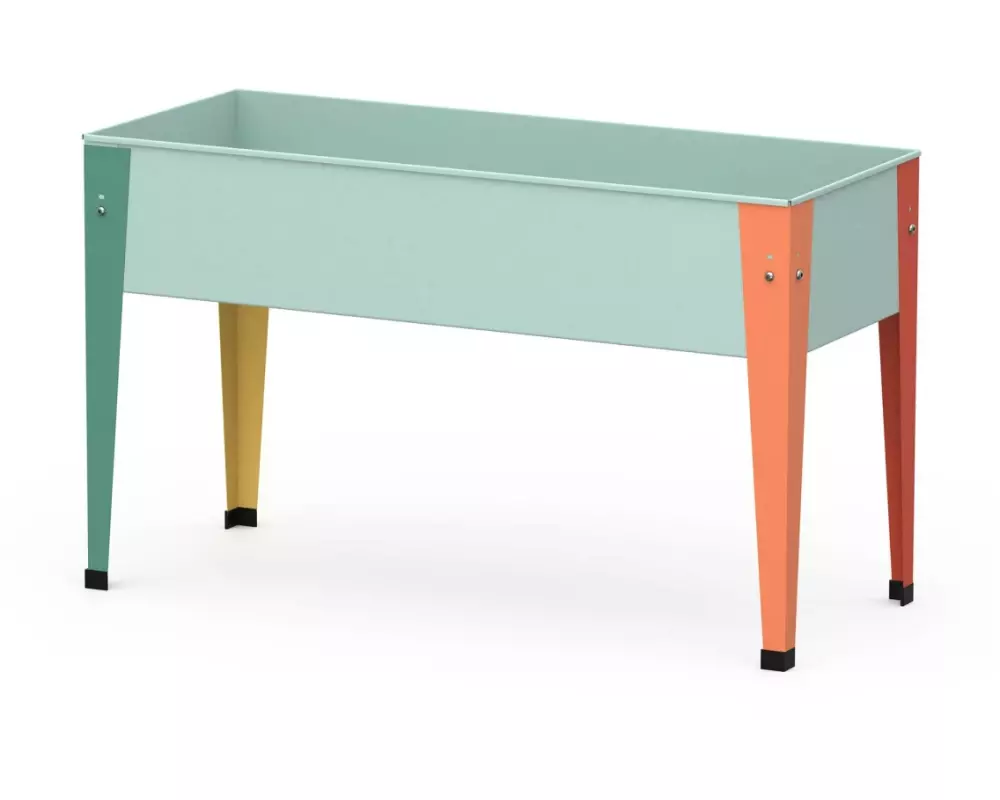 Herstera Hochbeet Urban Garden Kids 100 x 40 x 65 cm, Vierfarbig