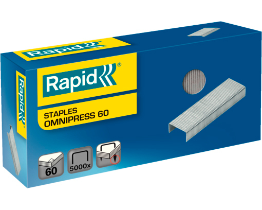 RAPID Heftklammern Omnipress 60 5000562 verzinkt 5000 Stück
