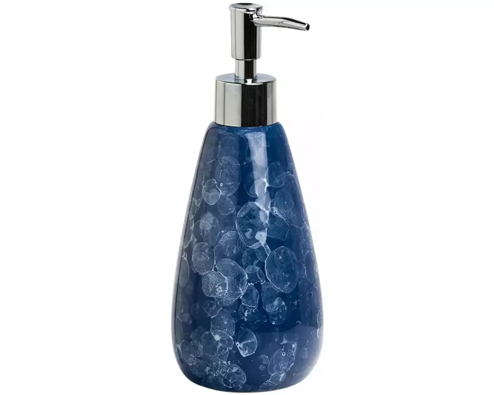 Zeller Present Seifenspender Blue Marble 400 ml, Blau