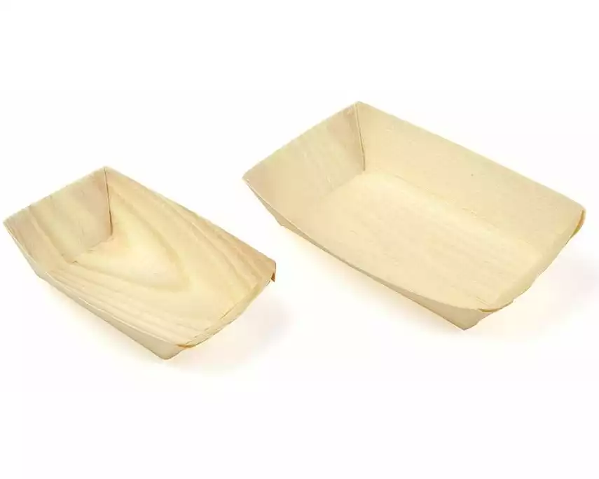 Sier Fingerfood-Schale 6 x 2 x 9 cm, 50 Stück