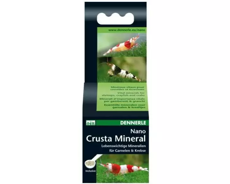 Dennerle Ergänzungsfutter Nano Crusta Mineral, 35 g
