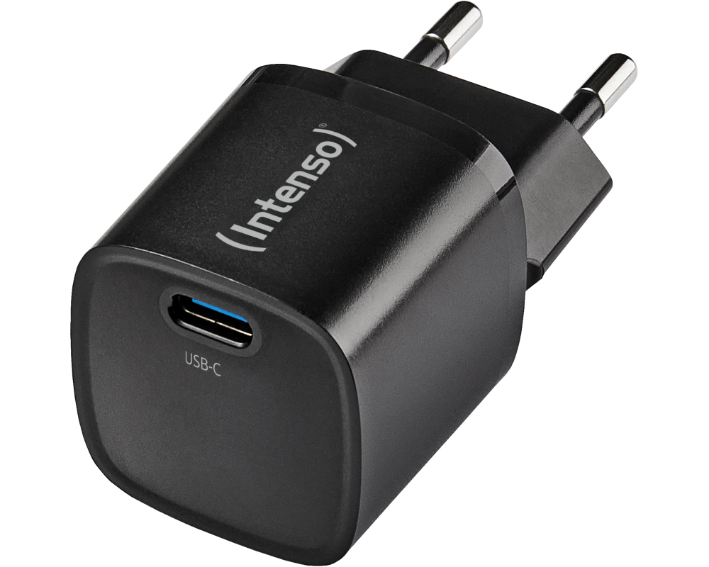 INTENSO Power Charger 30W GaN black 7803060 30W, 1xUSB-C