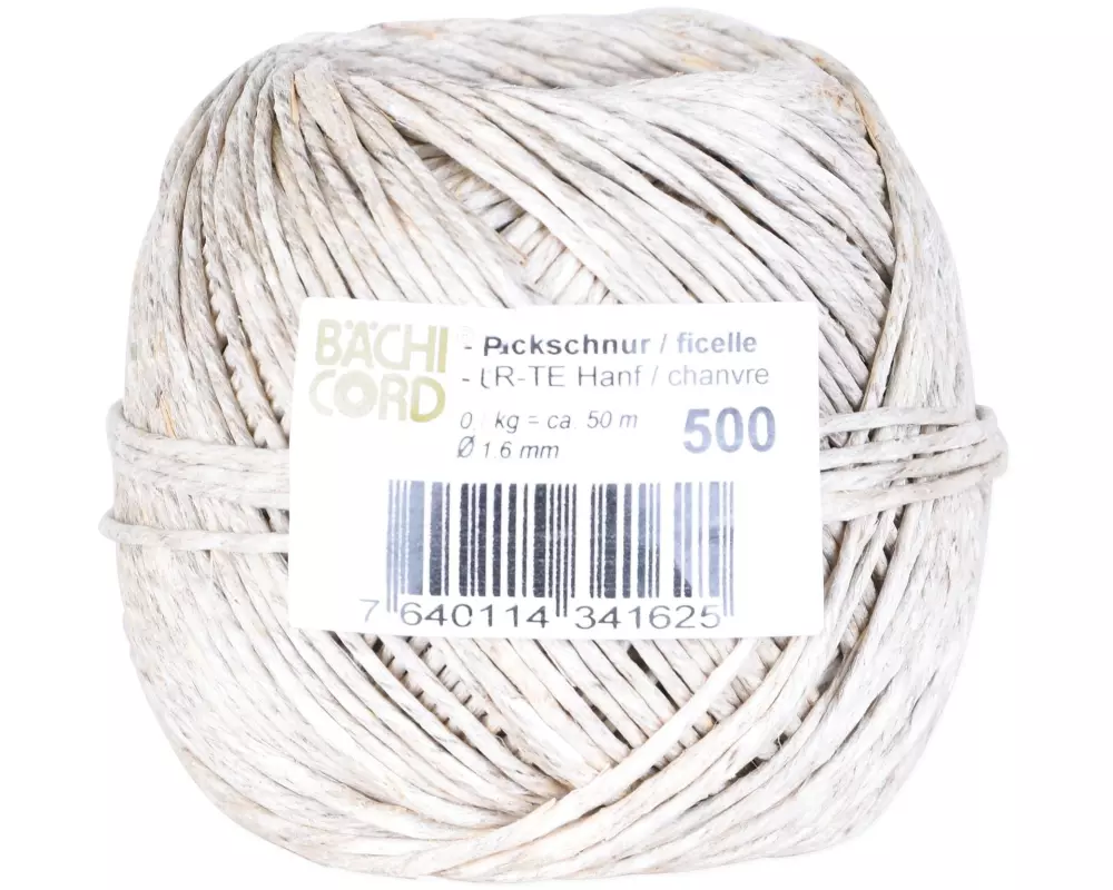 Baechi Cord Schnur UR-TE Ø 1.6 mm, 50 m