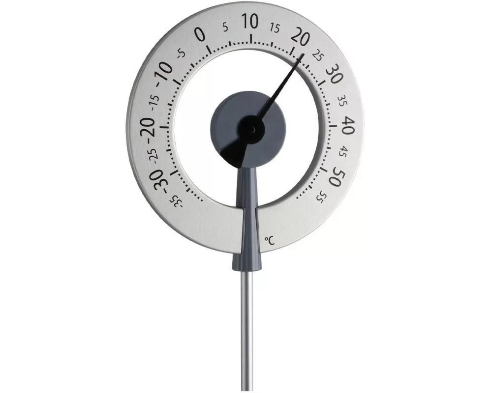 TFA Dostmann Analoges Design-Gartenthermometer LOLLIPOP 12.2055