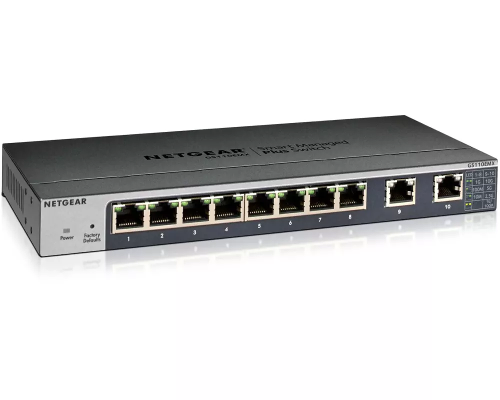 Netgear Switch GS110EMX 10 Port