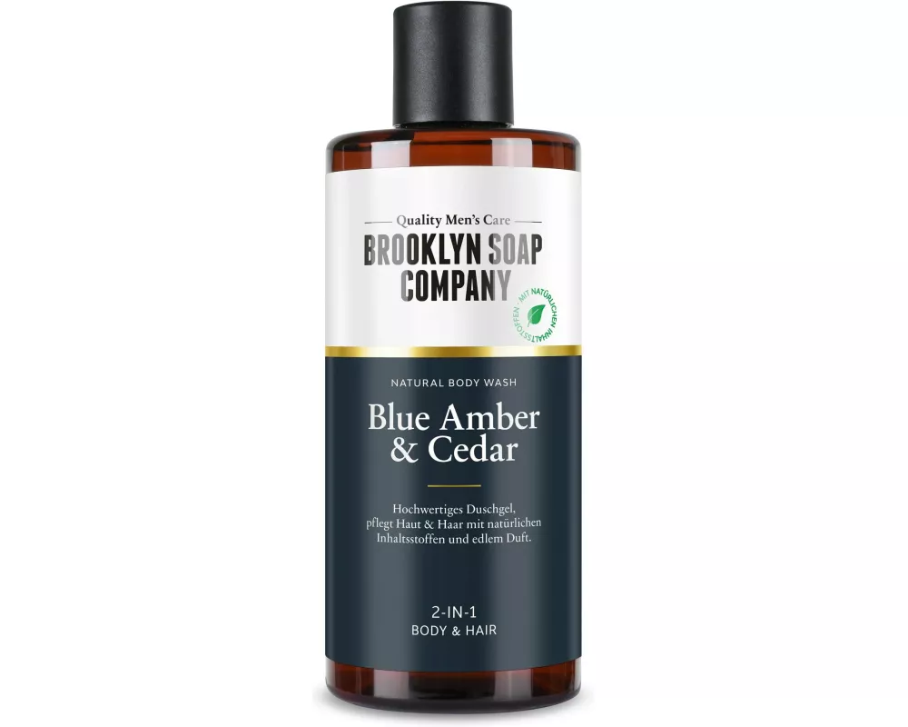 Brooklyn Soap Company Duschgel Blue Amber and Sedar 300 ml