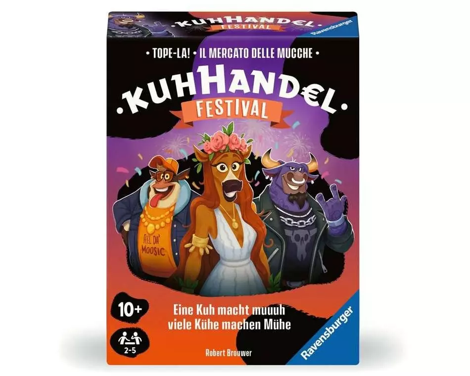 Ravensburger Kartenspiel Kuhhandel – Festival