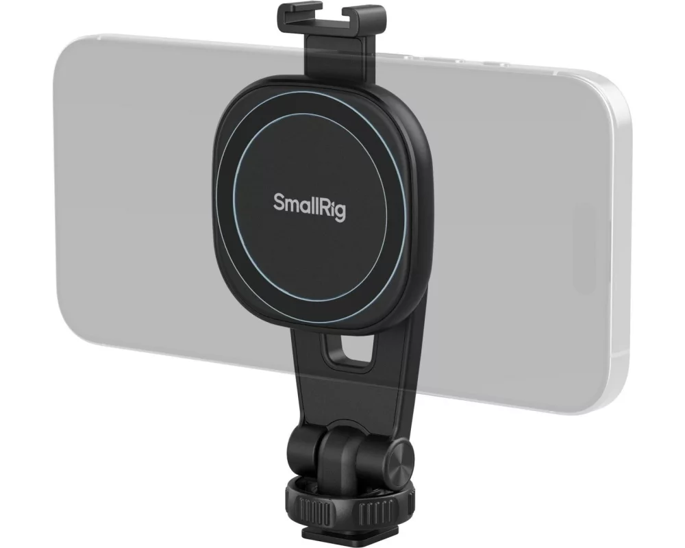 Smallrig AC‑10 Attachable Phone Clamp with Cold Shoe Mount