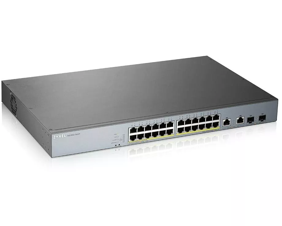 Zyxel PoE+ Switch GS1350-26HP 24 Port
