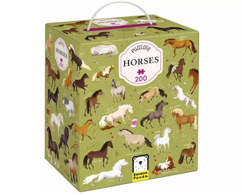 Banana Panda Puzzle Puzzlove Horses