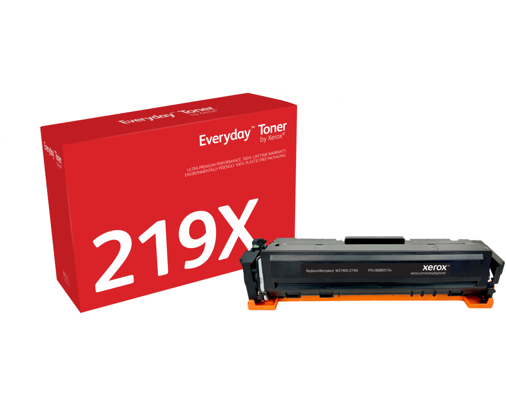 Everyday™ Schwarz Tonermodul von Xerox kompatibel mit HP 219X (W2190X), Hohe Kapazität