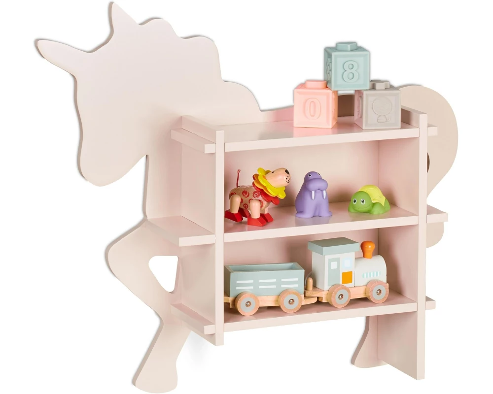 relaxdays Kinderregal Einhorn