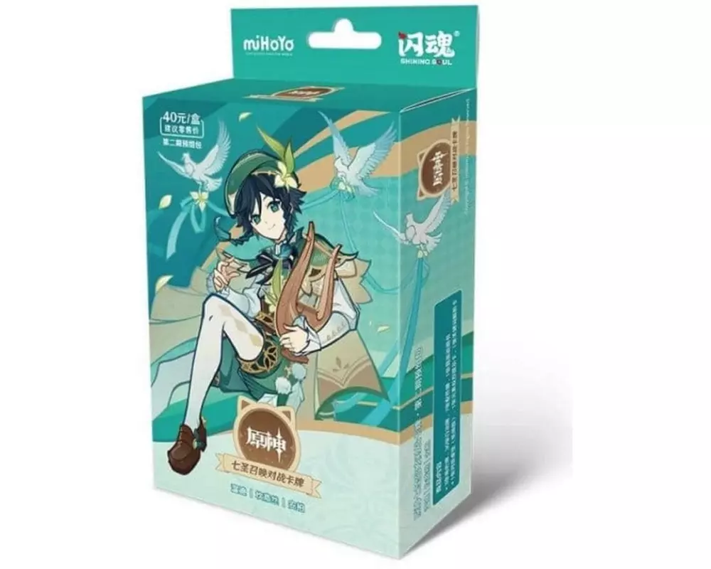MiHoYo Pre-Build Starter Deck 01 Venti Series 2 -CN- Vorgefertigt