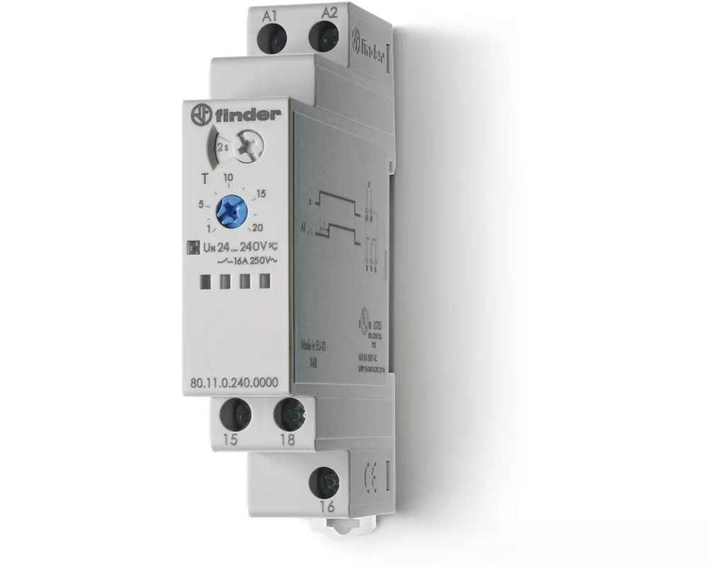 Finder Relais Serie 80 16A Mono AV