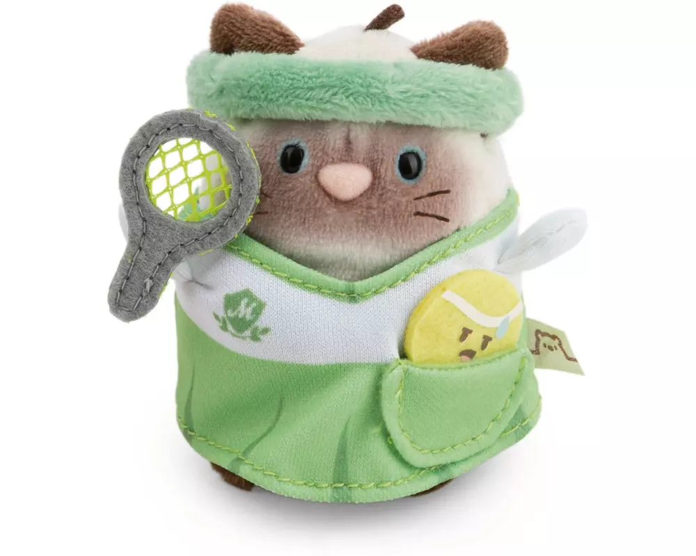 Nici Kuscheltier Mymochi Siamkatze Siamy Tennisset 8 cm