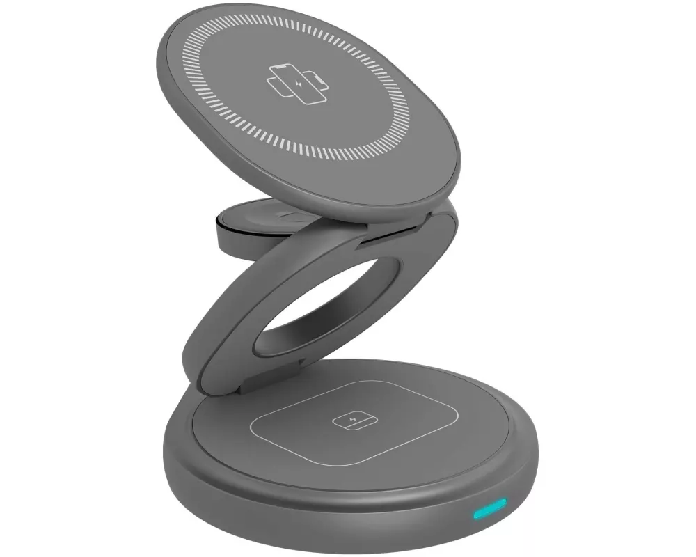 ICY BOX Wireless Charger IB-SH101-CH Grau