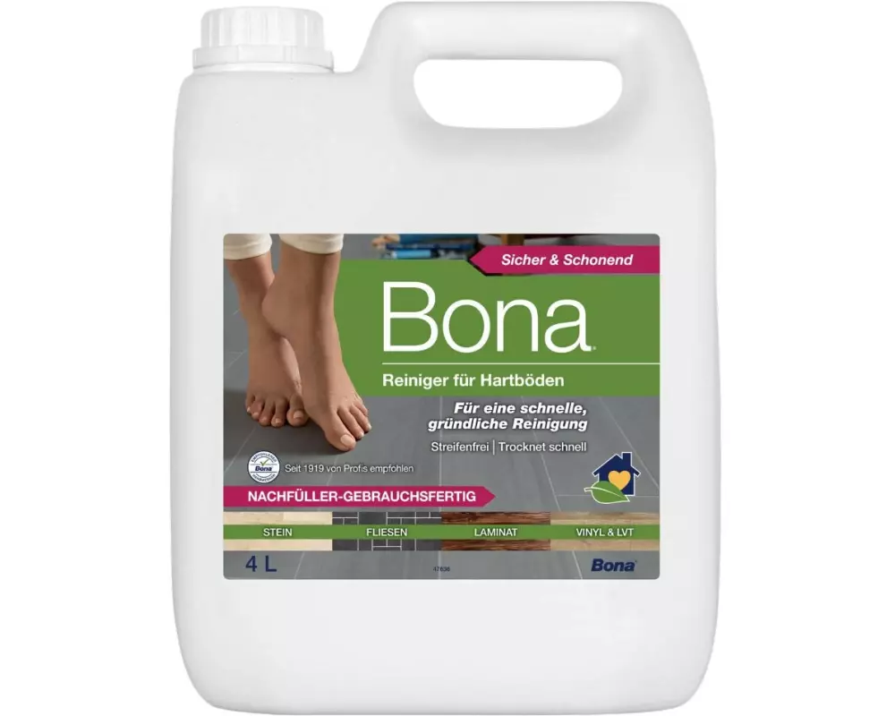 Bona Bodenreiniger für Hartböden, 4 l