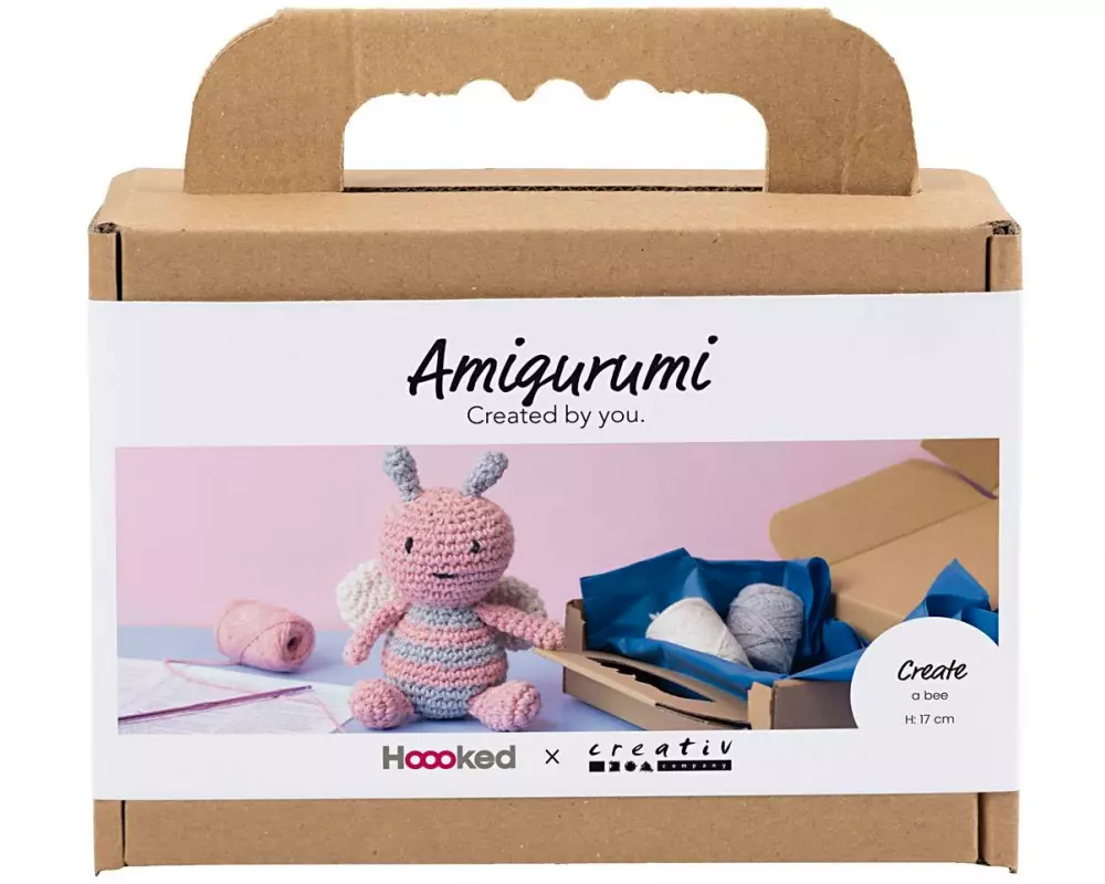 Creativ Company Bastelset Amigurumi, Honigbiene