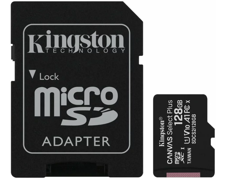 Kingston microSDXC-Karte Canvas Select Plus 128 GB