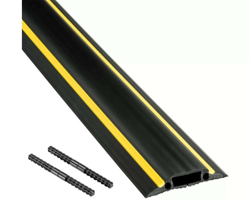 STEFFEN Kabelbrücke D-Line 14 x 83 mm, 1.8 m, Schwarz