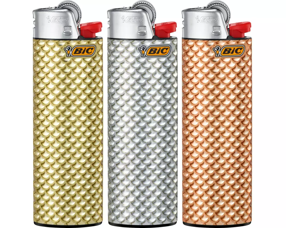BIC Feuerzeug Maxi J26 Premium Mehrfarbig