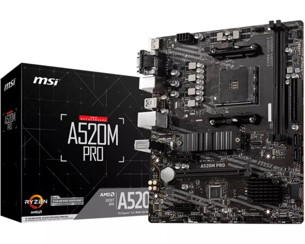 MSI Mainboard A520M PRO