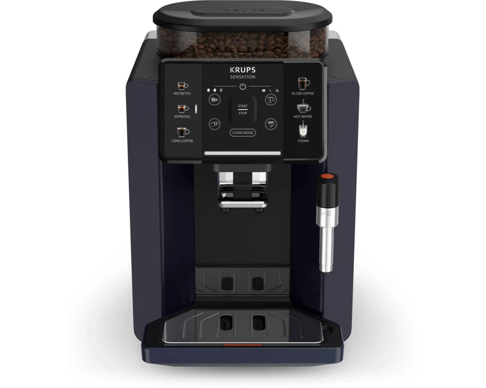 Krups Kaffeevollautomat Sensation EA910B Schwarz