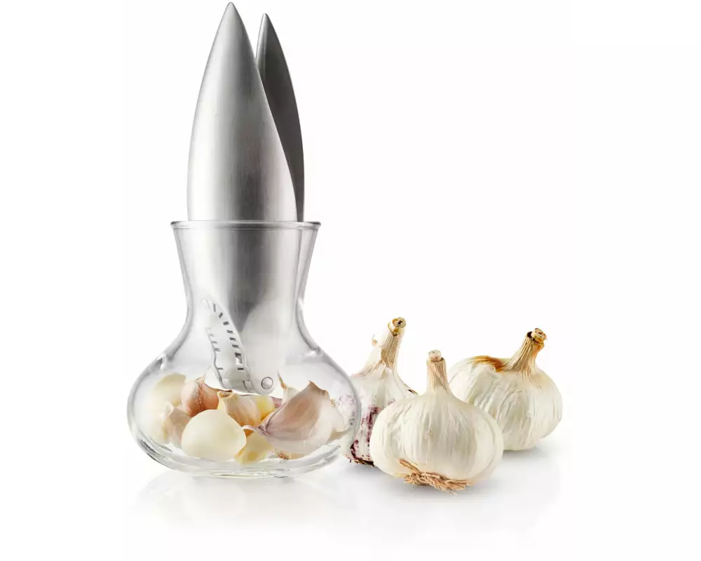 Eva Solo Knoblauchpresse Silber